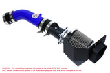 HPS Performance Air Intake Kit with Heat Shield Blue 827-520BL
