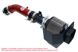 HPS Performance Air Intake Kit with Heat Shield Red 827-520R