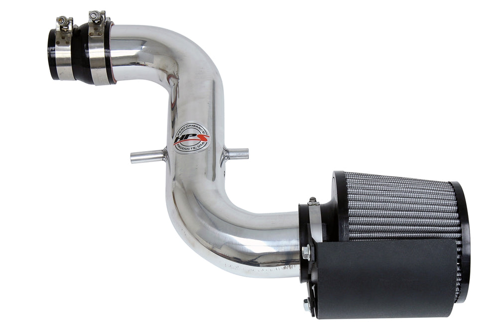 HPS Performance Air Intake Kit with Heat Shield Polished 827-526P