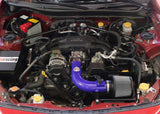 HPS Performance Air Intake Kit with Heat Shield, Blue, 827-548BL
