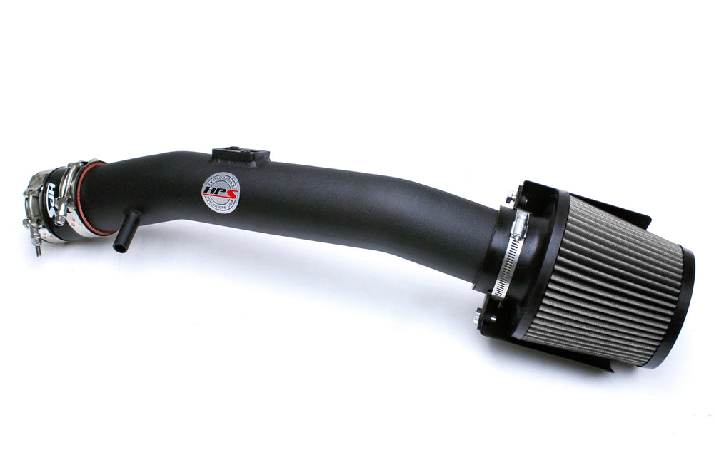HPS Performance Air Intake Kit with Heat Shield Black 827-558WB