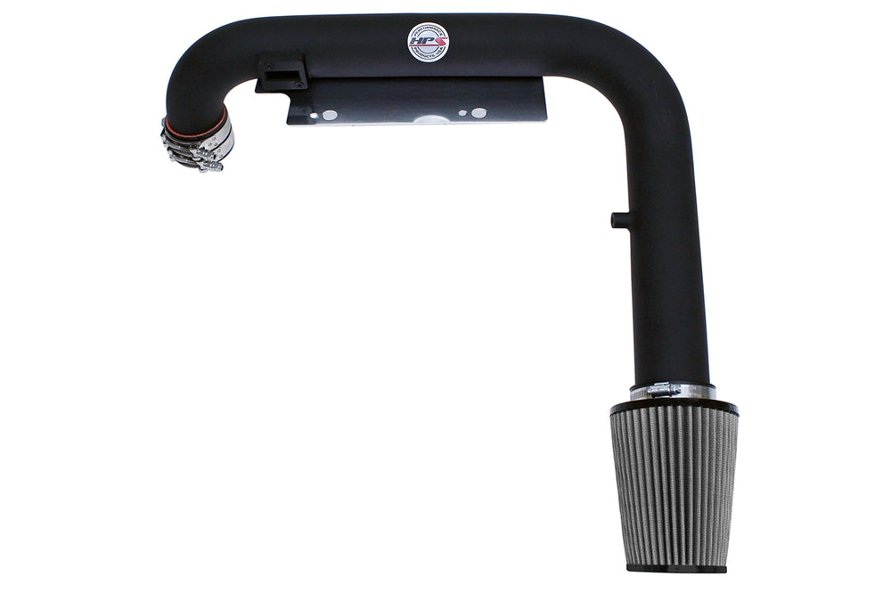 HPS Performance Air Intake Kit with Heat Shield Black 827-564WB