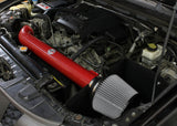 HPS Performance Air Intake Kit with Heat Shield, Red, 827-567R