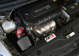 HPS Performance Air Intake Kit with Heat Shield, Red, 827-574R