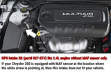 HPS Performance Air Intake Kit with Heat Shield, Red, 827-574R