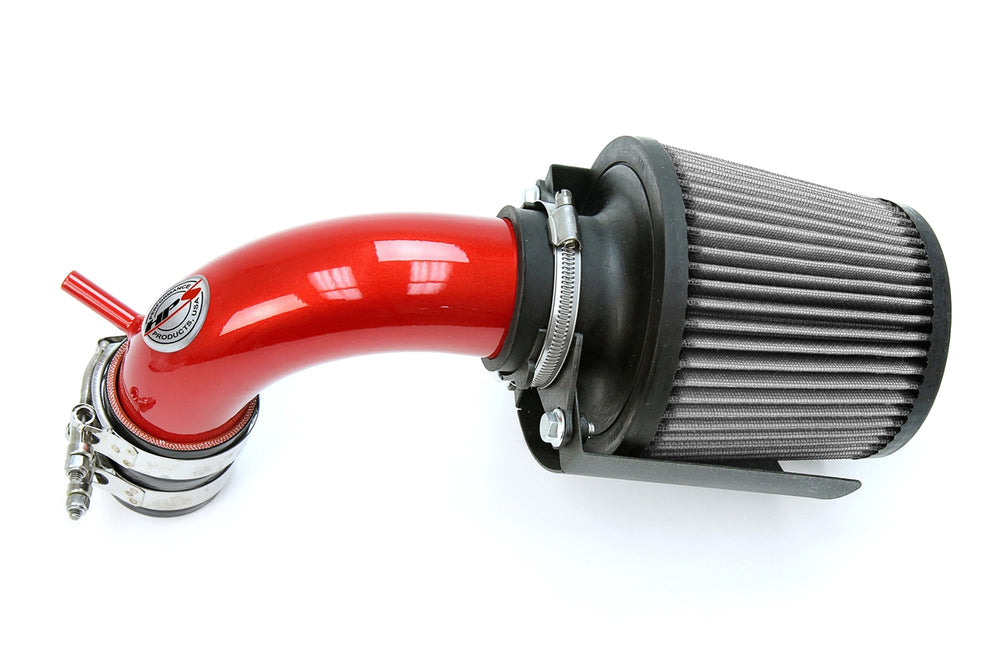HPS Performance Air Intake Kit with Heat Shield Red 827-580R