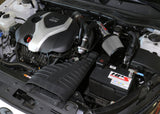 HPS Performance Air Intake Kit with Heat Shield, Polished, 827-587P