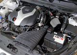 HPS Performance Air Intake Kit with Heat Shield, Black, 827-587WB
