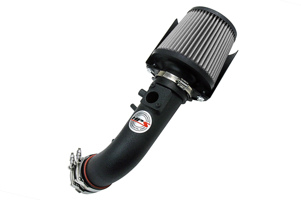 HPS Performance Air Intake Kit with Heat Shield Black 827-588WB