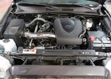 HPS Performance Air Intake Kit with Heat Shield, Polished, 827-595P