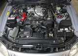 HPS Performance Air Intake Kit with Heat Shield, Red, 827-596R