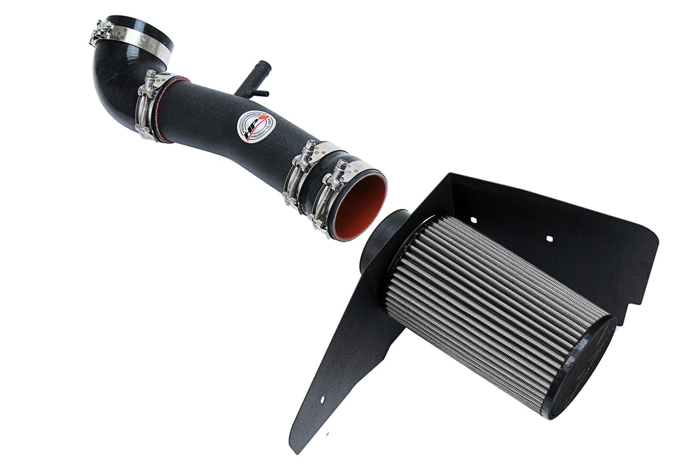 HPS Performance Air Intake Kit with Heat Shield Black 827-596WB