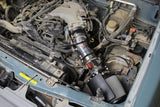 HPS Performance Air Intake Kit with Heat Shield, Red, 827-604R