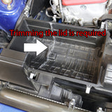 HPS Performance Silicone Air Intake Kit, Blue, 827-610BL
