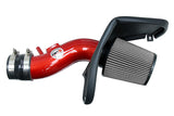 HPS Performance Air Intake Kit with Heat Shield Red 827-621R