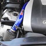 HPS Performance Air Intake Kit with Heat Shield, Blue, 827-623BL