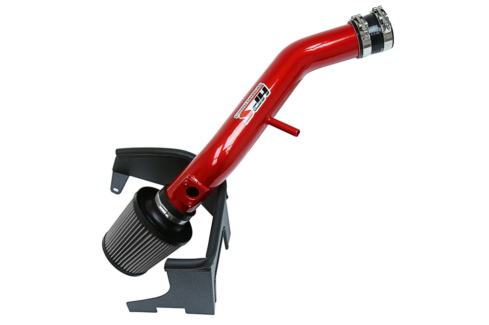 HPS Performance Air Intake Kit with Heat Shield Red 827-623R