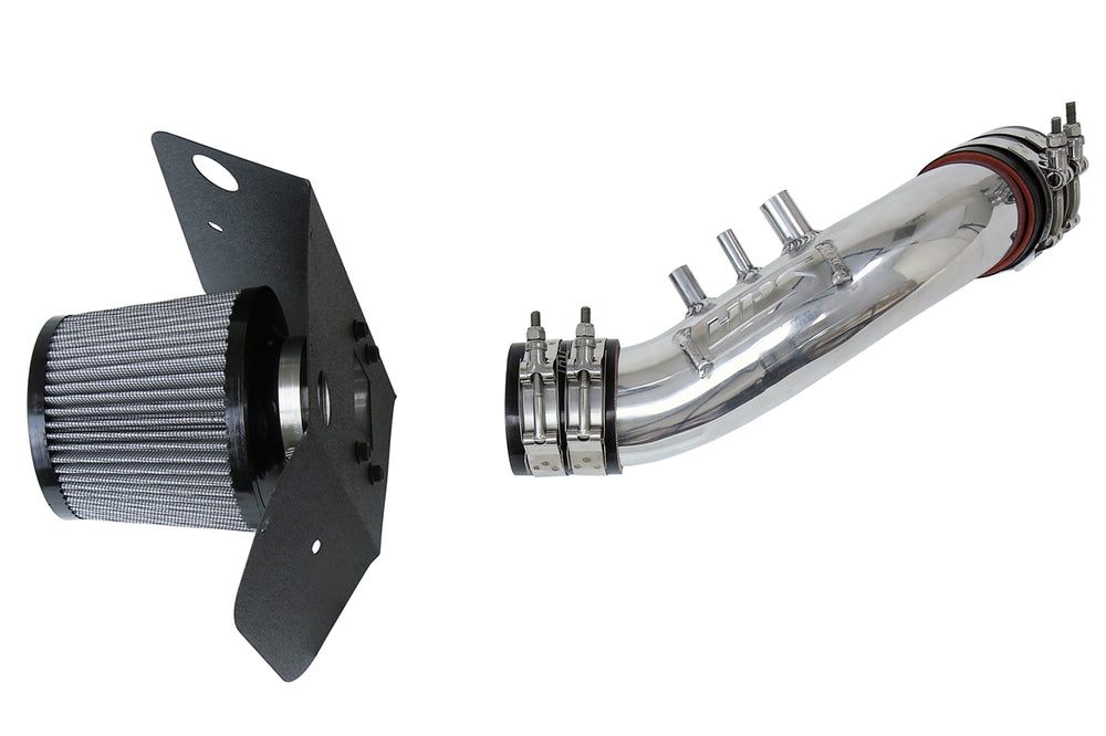 HPS Performance Air Intake Kit with Heat Shield Polished 827-636P