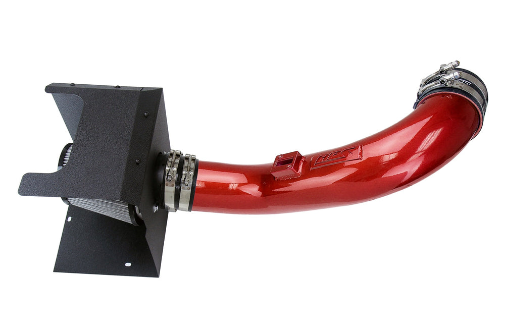 HPS Performance Air Intake Kit with Heat Shield Red 827-674R