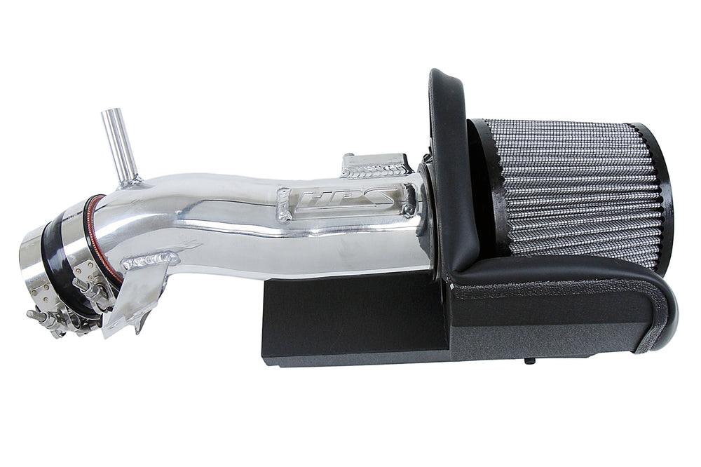 HPS Performance Air Intake Kit with Heat Shield Polished 827-675P