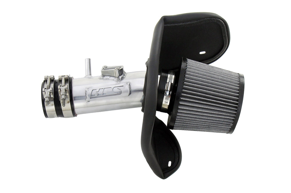 HPS Performance Air Intake Kit with Heat Shield Polished 827-701P