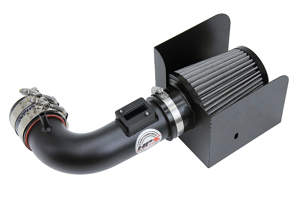 HPS Performance Air Intake Kit with Heat Shield Black 827-704WB