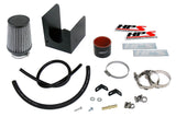 HPS Performance Air Intake Kit with Heat Shield, Red, 827-704R