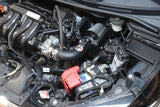 HPS Performance Air Intake Kit with Heat Shield, Red, 827-704R