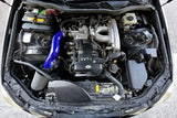 HPS Performance Air Intake Kit with Heat Shield, Blue, 827-705BL