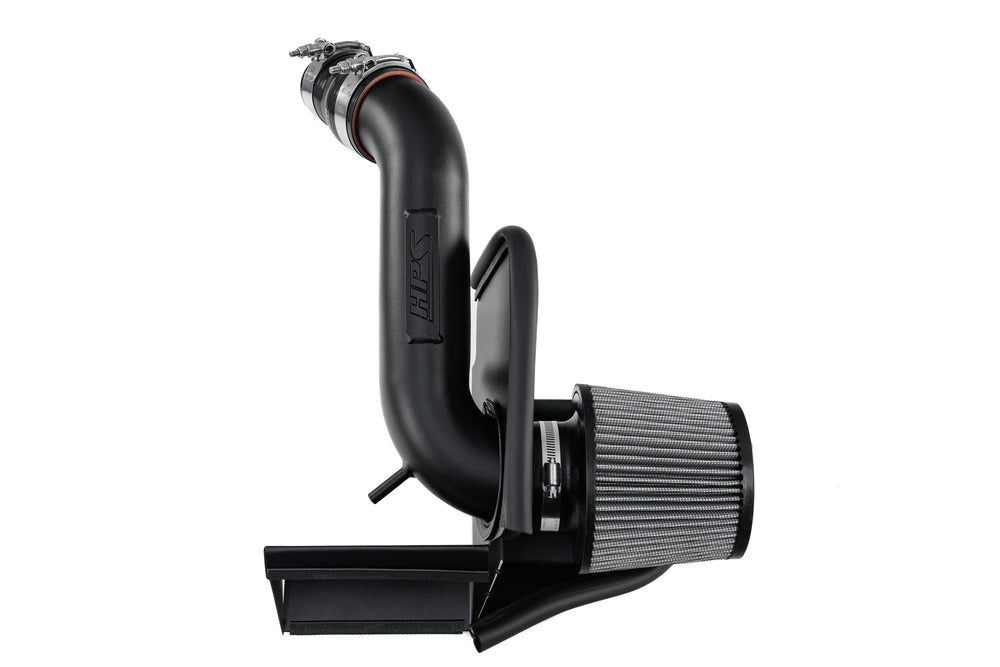 HPS Performance Air Intake Kit with Heat Shield Black 827-714WB
