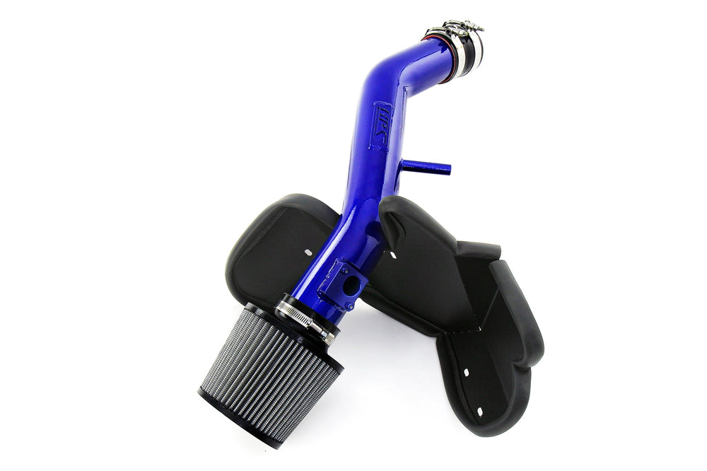 HPS Performance Air Intake Kit with Heat Shield Blue 827-720BL