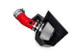HPS Performance Air Intake Kit with Heat Shield, Red, 827-728R