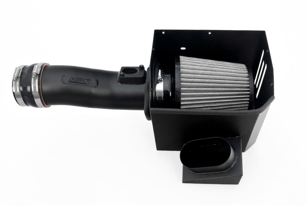 HPS Performance Air Intake Kit with Heat Shield Black 827-731WB