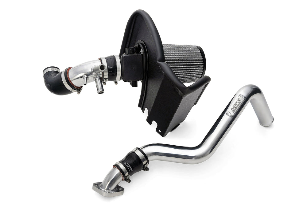 HPS Performance Air Intake Kit with Upper Hot Side Charge Pipe Polished 827-733P