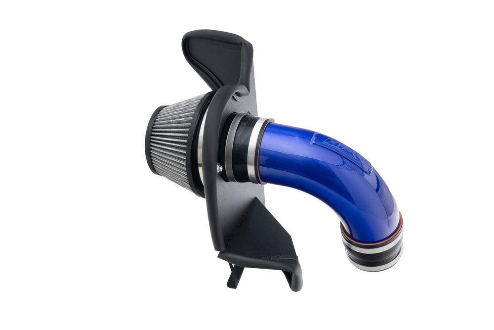 HPS Performance Air Intake Kit with Heat Shield Blue 827-739BL