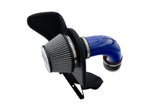 HPS Performance Air Intake Kit with Heat Shield, Blue, 827-739BL