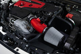 HPS Performance Air Intake Kit with Heat Shield, Red, 827-741R