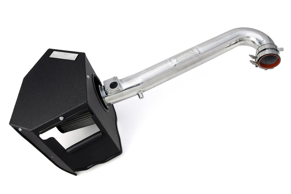 HPS Performance Air Intake Kit with Heat Shield Polished 827-769P
