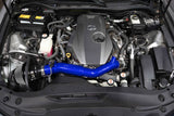 HPS Performance Air Intake Kit with Heat Shield, Blue, 827-777BL