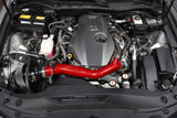 HPS Performance Air Intake Kit with Heat Shield, Red, 827-777R