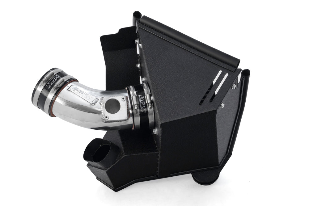 HPS Performance Air Intake Kit with Heat Shield Polished 827-783P
