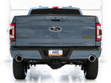 AWE Tuning 2021+ Ford F150 Tremor w/ Bumper Cutouts 0FG Resonated Cat-Back w/ Chrome Silver Tips