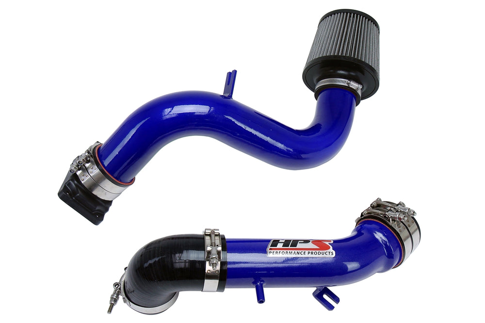 HPS Performance Cold Air Intake Kit Blue 837-423BL