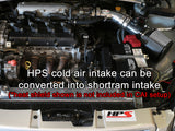 HPS Performance Cold Air Intake Kit, Polished, 837-570P