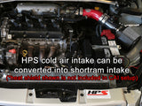 HPS Performance Cold Air Intake Kit, Red, 837-570R