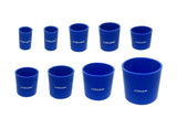 GReddy 34mm x 60mm Silicone Straight Hose - Blue