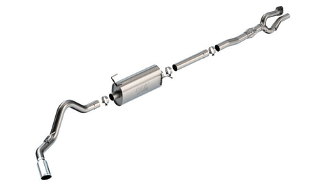 Borla 17-22 Ford F-250/F-350 SD 6.2L V8 2+4WD (Non-Dually) 2.75in ATAK Catback Exhaust
