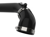 aFe 2024+ Jeep Wrangler JL L4-2.0L (t) BladeRunner 2-1/2in Aluminum Hot Charge Pipe - Black