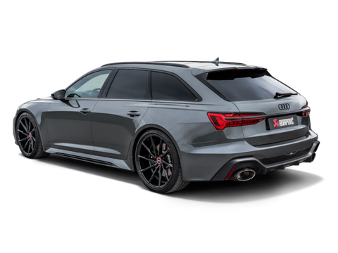 Akrapovic 2022+ Audi RS7 Sportback (C8) OPF/GPF Evolution Line Cat Back (Titanium) w/ Carbon Tips