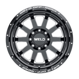 Weld Off-Road W102 20X9 Stealth 8X180 ET00 BS5 Gloss Black MIL 124.3